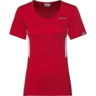 Женская футболка Head Club Tech (Magenta) для большого тенниса